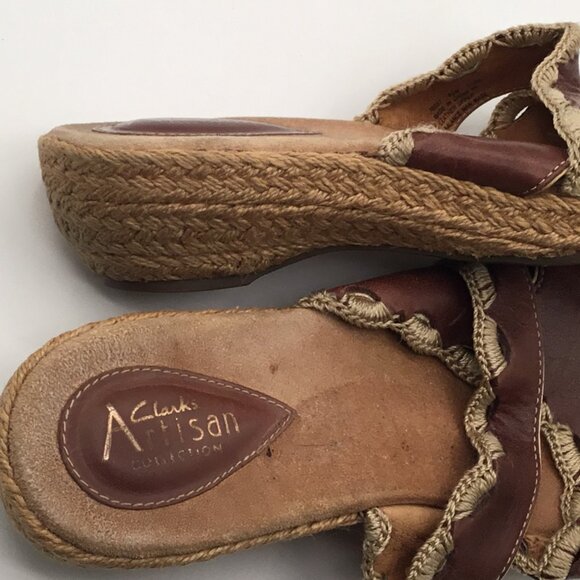 Clarks Artisan Collection Wedge Style Sandal - Picture 6 of 6